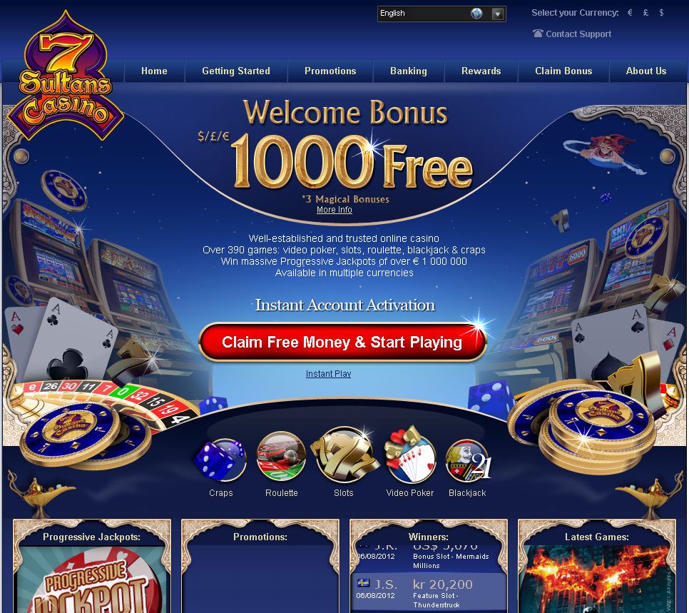 7 sultan online casino