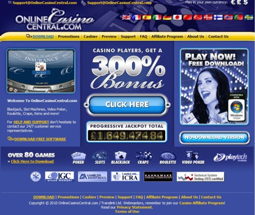 Online Casino Central